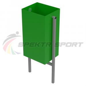 Купить Урна для мусора прямоугольная 370х250х650 мм в Давлеканове 