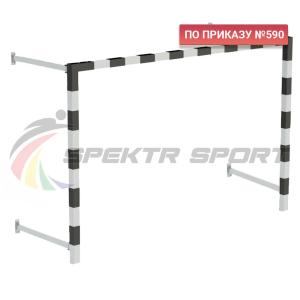 Купить Ворота мини-футбольные складные без сетки 2х3х0,5 м. (к-кт) в Давлеканове 