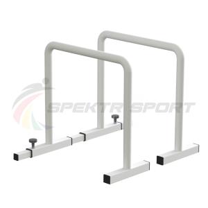 Купить Брусья напольные хайлетсы Spektr Sport цв. белый в Давлеканове 