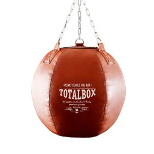 Купить Груша кожаная боксерская "LOFT Шар" Totalbox в Давлеканове 