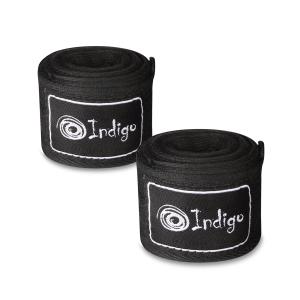 Купить Бинт боксёрский Indigo х/б, нейлон, 3 м  в Давлеканове 